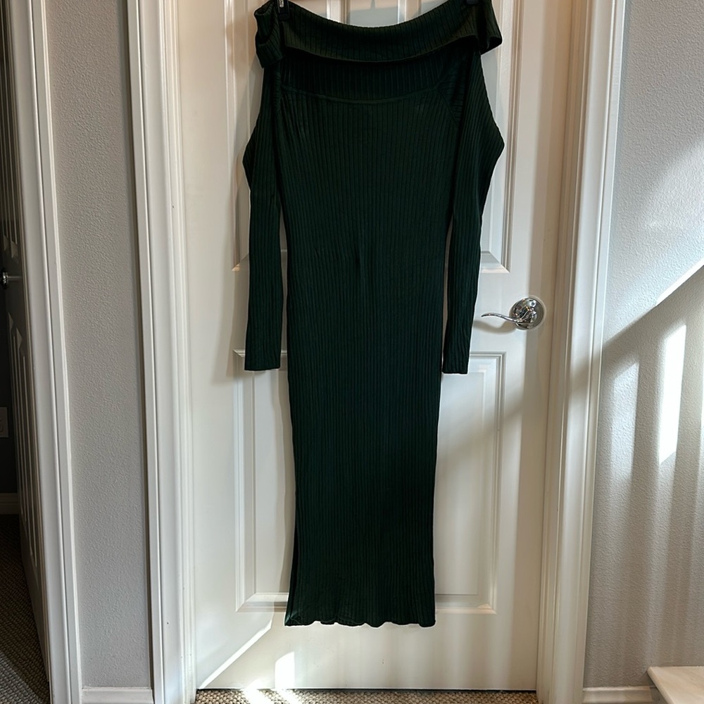 Beautiful green plus size dress